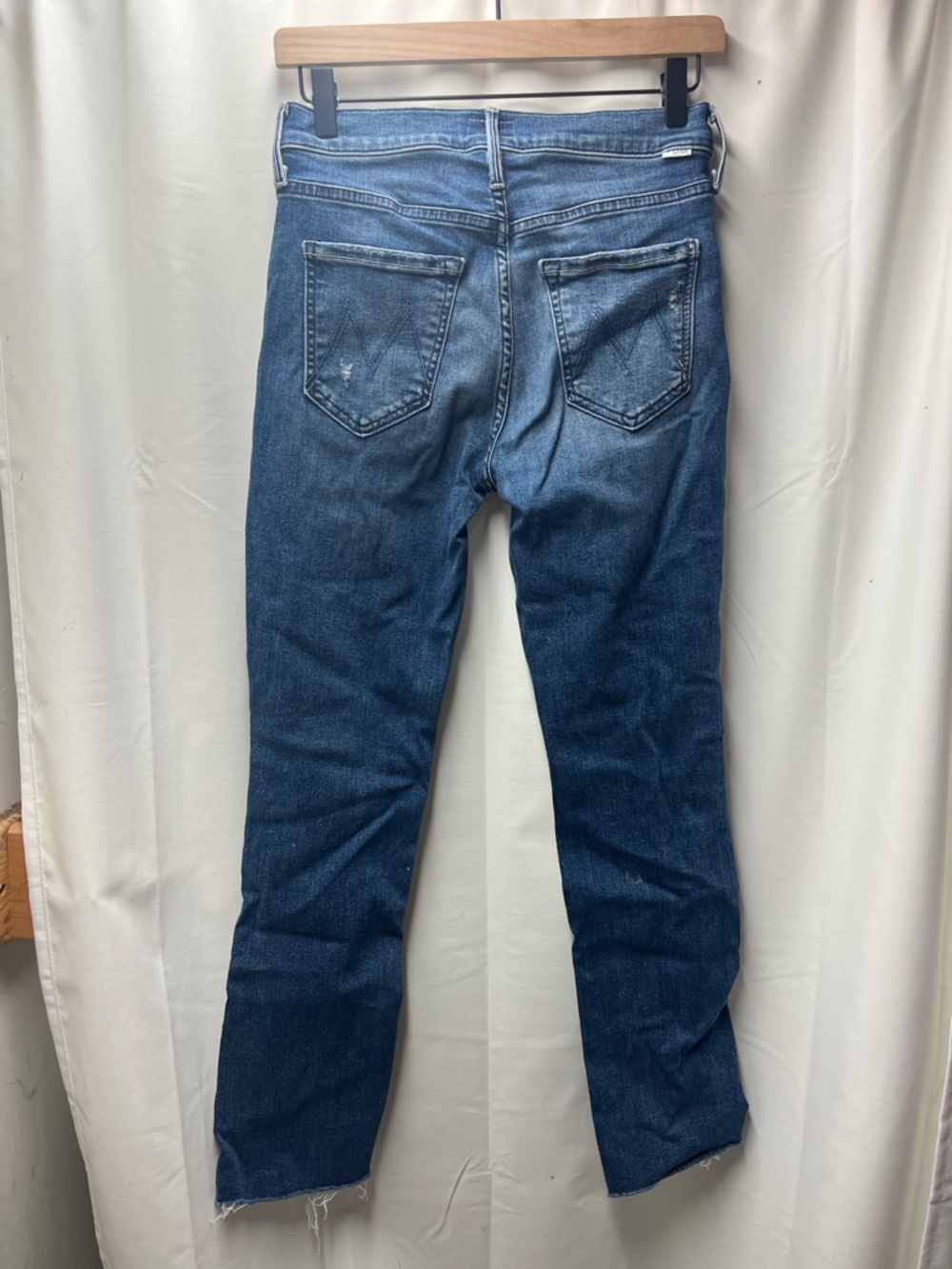 MOTHER The Mid Rise Dazzler Ankle Fray Jean Weekend Warrior- 27 - Picture 8 of 10